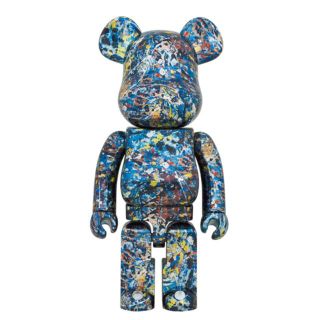 メディコムトイ(MEDICOM TOY)のBE@RBRICK Jackson Pollock STUDIO CHROME(フィギュア)