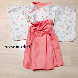 handmade♡ベビー袴(ロンパース)