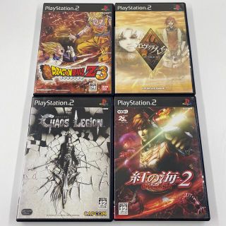 プレイステーション2(PlayStation2)のPS2ソフト　４本セット(家庭用ゲームソフト)