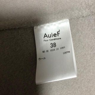 AuieF - 新品 グレディブリリアン Wフェイス テーラーコートの通販 by