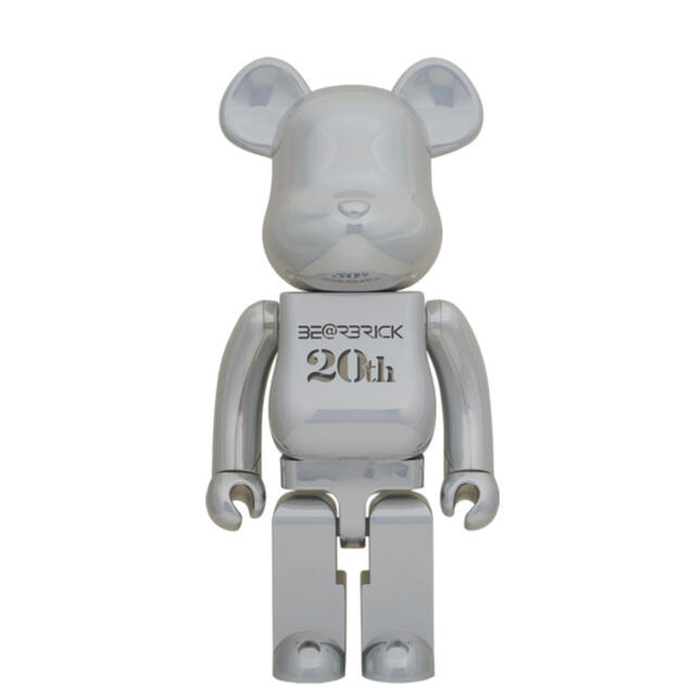 ベアブリックBE@RBRICK 20th Anniversary DEEP CHROME