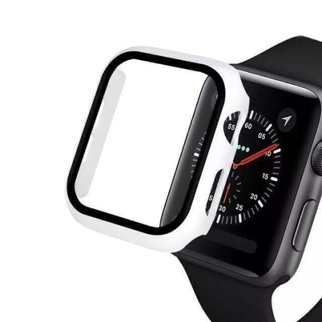 40mm ホワイト アップルウォッチ 全面保護 ケース カバー 4 5 6 SE メンズの時計(腕時計(デジタル))の商品写真
