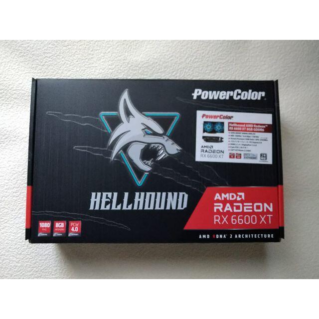 新品 納品書 RX6600XT PowerColor HellhoundPC/タブレット