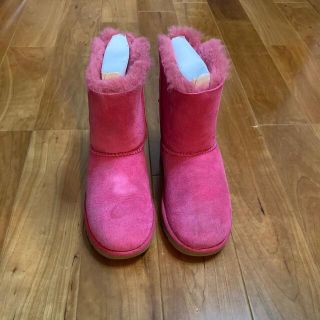 アグ(UGG)のUGG ブーツ　ピンク　ジュニア　サイズ19.0　(ブーツ)