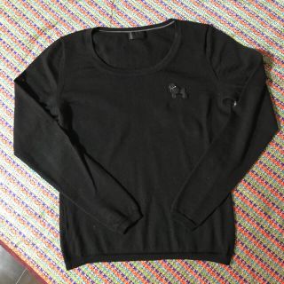 ポールスミス(Paul Smith)のPaul Smith BLACK 長袖ニット　sizeM color黒(ニット/セーター)