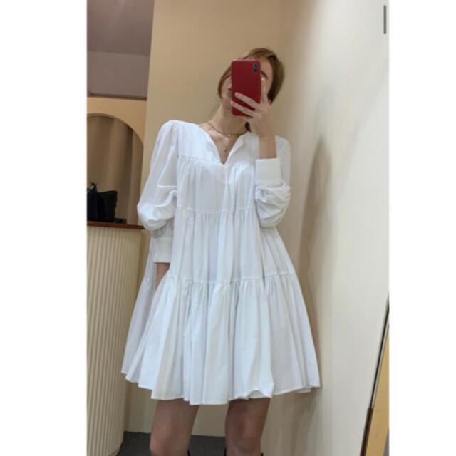 ZARA - 美シルエット◇TIERED BLOUSE フレアティアードチュニック ...