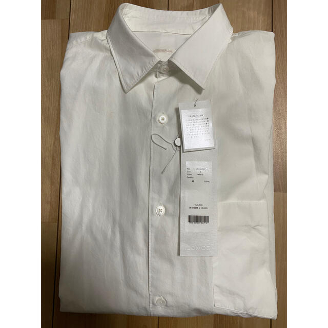 新型COMOLIシャツ ホワイト サイズ3 新品-