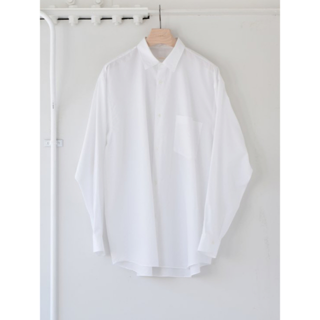 新型COMOLIシャツ　ホワイト　サイズ3 新品 3