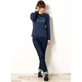 ザノースフェイス(THE NORTH FACE)のTHE NORTH FACE ロングスリーブバウンサーT Women‘sL未使用(Tシャツ(長袖/七分))