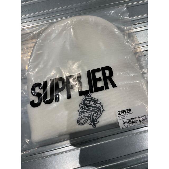 SUPPLIER(サプライヤー)Cross Logo Beanie ビーニー メンズの帽子(ニット帽/ビーニー)の商品写真