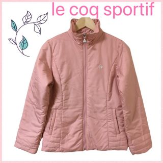 ルコックスポルティフ(le coq sportif)の【未使用】ルコックスポルティフ  中綿ジャケット  レディースM(ブルゾン)