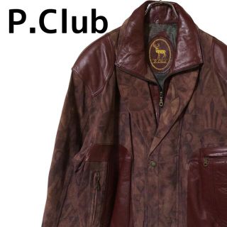 人気商品は レザージャケット コート ワインレッド ヴィンテージ 古着 ...