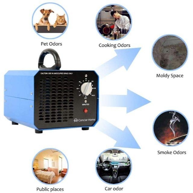 オゾン発生量10000mg 業務用オゾン脱臭器 空気清浄機 家庭用 PSE 認証 5