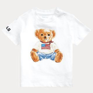 ポロラルフローレン(POLO RALPH LAUREN)のフラッグ ベア コットン ジャージー Tシャツ(Tシャツ/カットソー)