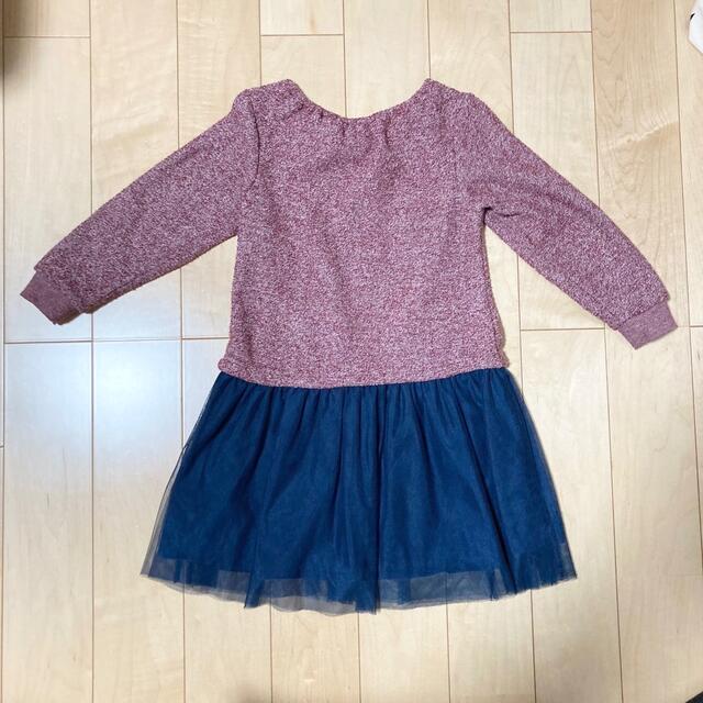 WILL MERY(ウィルメリー)の裏起毛 ワンピース ウィルメリー キッズ/ベビー/マタニティのキッズ服女の子用(90cm~)(ワンピース)の商品写真