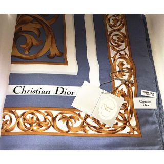 クリスチャンディオール(Christian Dior)の新品未使用Christian Dior クリスチャンディオール シルクスカーフ(バンダナ/スカーフ)