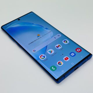 サムスン(SAMSUNG)の[1678] galaxy note10+ plus 256GB SIMフリー(スマートフォン本体)