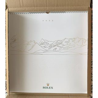 ロレックス(ROLEX)のロレックス2022年　非売品カレンダー(カレンダー/スケジュール)