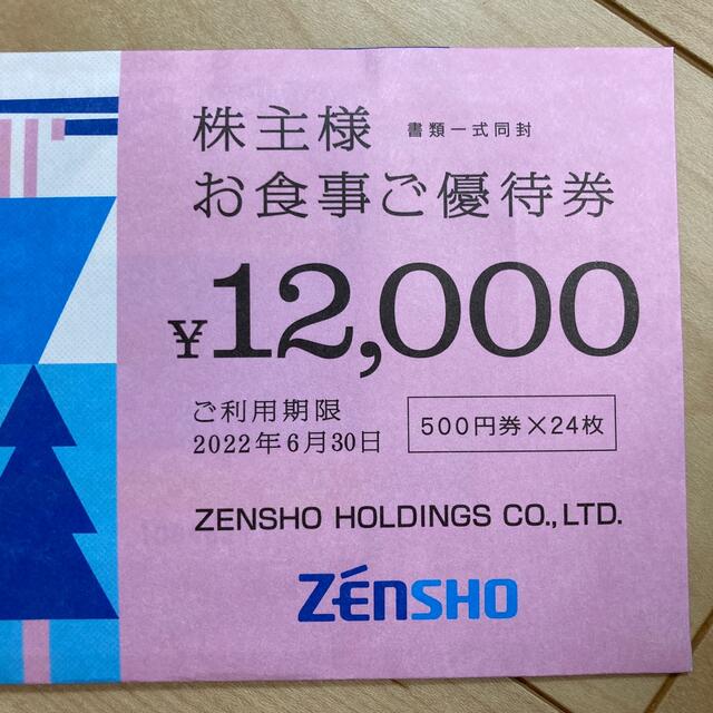 ゼンショー株主優待券12000円分 - zepehof.pl