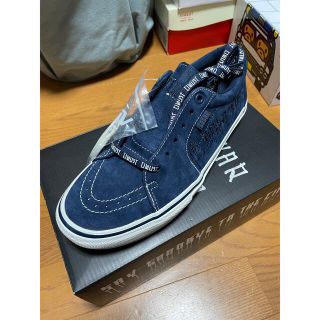 ヴァンズ(VANS)のCivilist x Vans SK8 LOW NAVY 27cm(スニーカー)