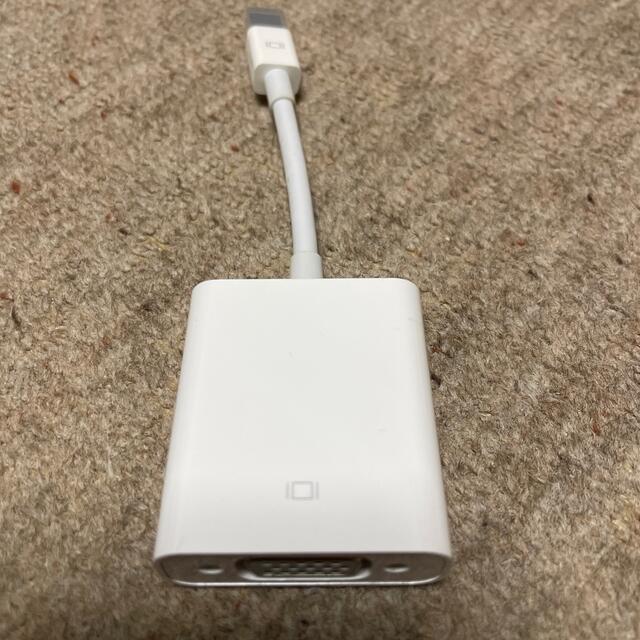 Apple(アップル)のApple Mini DisplayPort to VGA Adapter  スマホ/家電/カメラのテレビ/映像機器(プロジェクター)の商品写真