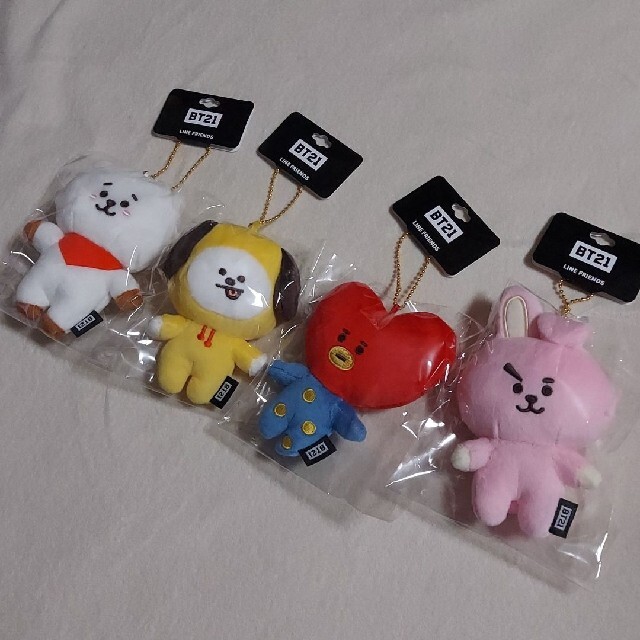 BT21 BASIC MASCOT  4つセット