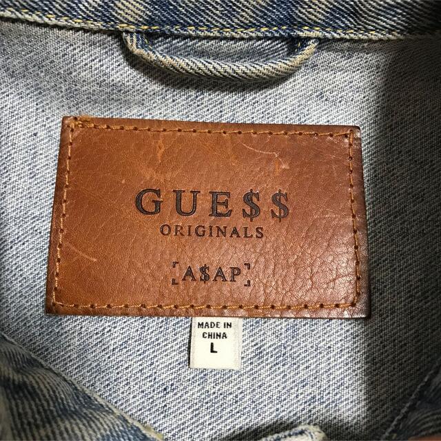 GUESS(ゲス)のSALE guess×A$AP 日本限定モデル デニムジャケット メンズのジャケット/アウター(Gジャン/デニムジャケット)の商品写真