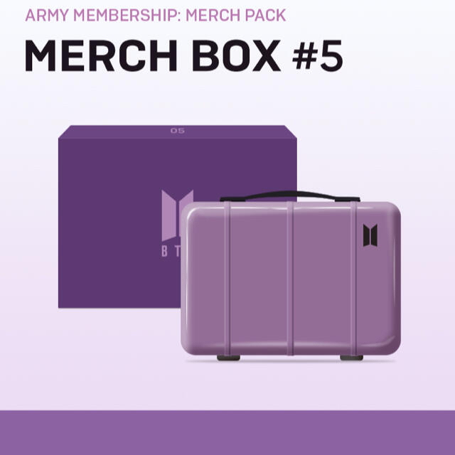 BTS  MERCH BOX #5