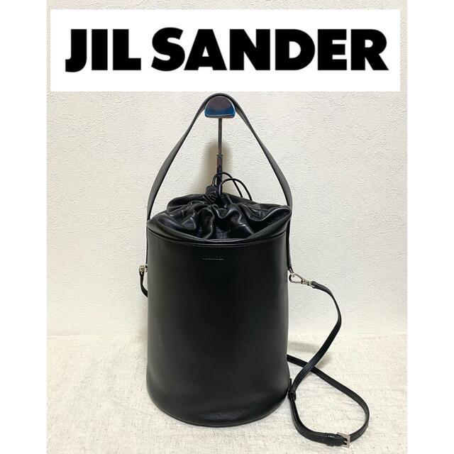 Jil Sander(ジルサンダー)の国内完売★新品未使用★JIL SANDER Drawket  MD Bag 黒 レディースのバッグ(ショルダーバッグ)の商品写真