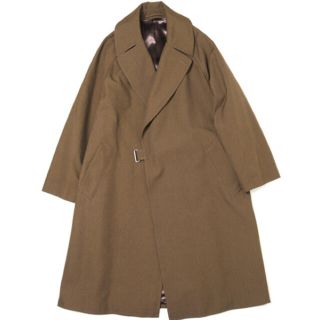 コモリ(COMOLI)の【美品】18AW COMOLI 『WOOL SERGE TIELOCKEN』1(トレンチコート)