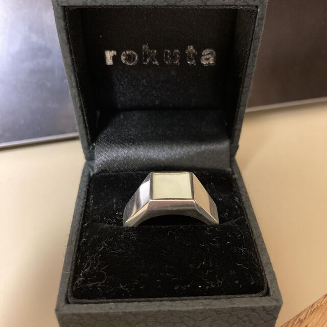 JOHN LAWRENCE SULLIVAN(ジョンローレンスサリバン)のHowday Rokuta glowing ring 16号 メンズのアクセサリー(リング(指輪))の商品写真