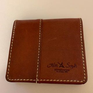 アインソフ(Ain Soph)のAin Soph アインソフ 財布 牛革 ブラウン (コインケース/小銭入れ)