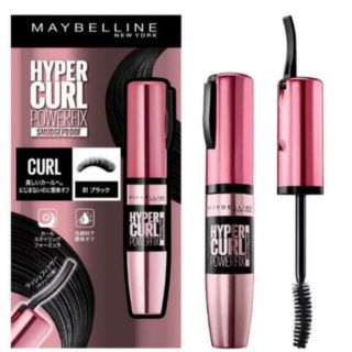 メイベリン(MAYBELLINE)のメイベリン ニューヨーク ハイパーカール パワーフィックス 01 ブラック(マスカラ)