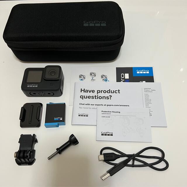 GoPro - GoPro9 本体+ケース+付属品の通販 by らら's shop|ゴープロ