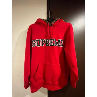 シュプリーム(Supreme)のSupreme Leopard Trim Hooded Sweatshirt (パーカー)