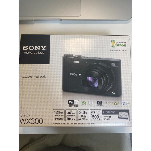 SONY Cyber-shot DSC-WX300 デジカメ Wi-Fiあり-