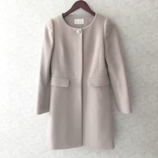 アベニールエトワール(Aveniretoile)のeriさま専用❤︎アベニールエトワール❤︎カシミヤ混ノーカラーコート(ロングコート)