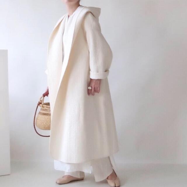 ECRU素材ARGUE  KENDO FOODIE COAT キルティングコート