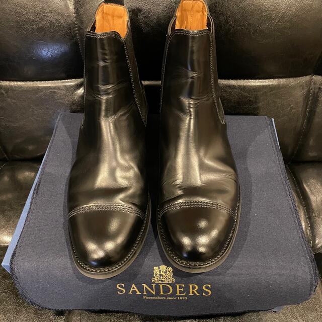 SANDERS - SANDERS サイドゴアブーツ UK7の通販 by きき's shop