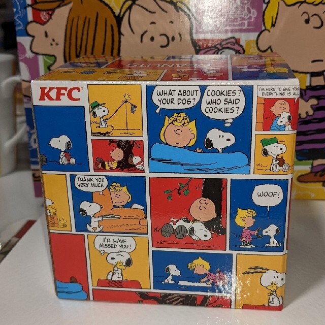 SNOOPY(スヌーピー)の新品　KFC ケンタッキー　2021 スヌーピー　マグカップ　ブルー インテリア/住まい/日用品のキッチン/食器(グラス/カップ)の商品写真