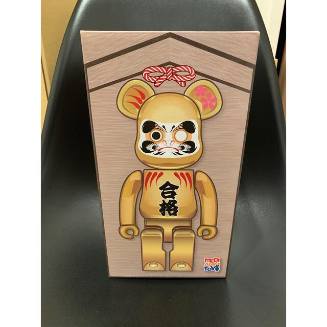 その他BE@RBRICK 達磨ベアブリック合格祈願 金メッキ 弍400%