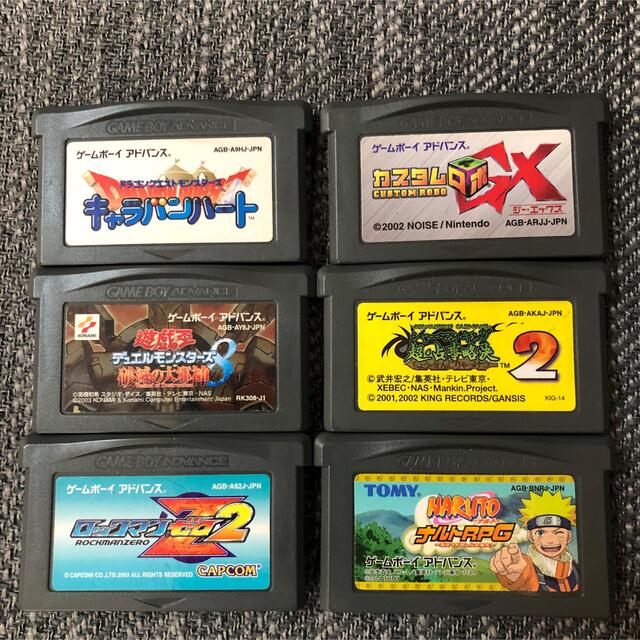 GBA ソフト 6本セットの通販 by まおちゃん｜ラクマ