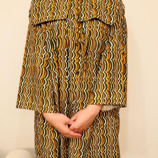 6 ROKU HOUNDSTOOTH TUNIC チュニック