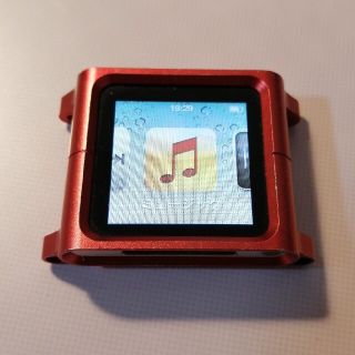 Apple ipod nano(red)(ポータブルプレーヤー)