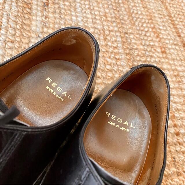 REGAL(リーガル)の定価3.9万 リーガル ストレートチップ 01dr ブラック メンズの靴/シューズ(ドレス/ビジネス)の商品写真