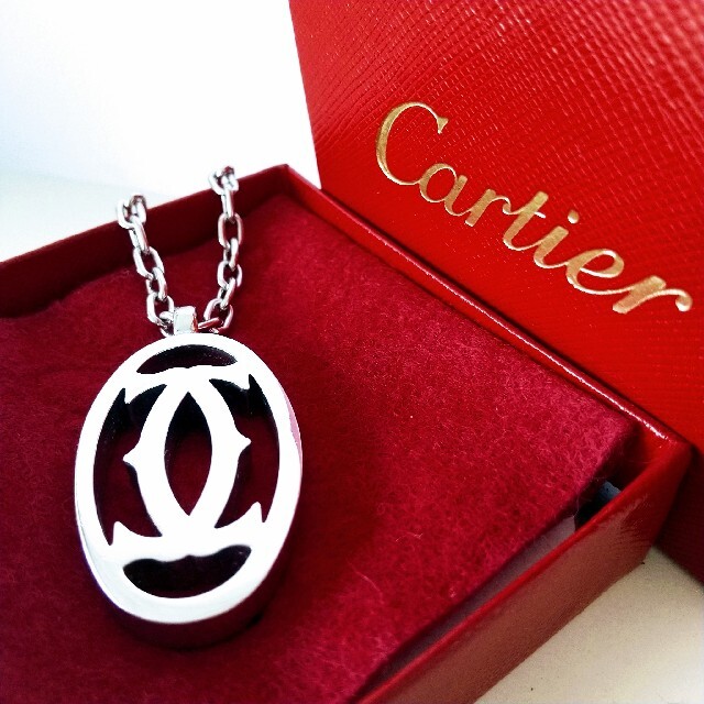 Cartier(カルティエ)のけいくん様専用です✥美品✥Cartier✥カルティエ 2C キーホルダー レディースのファッション小物(キーホルダー)の商品写真