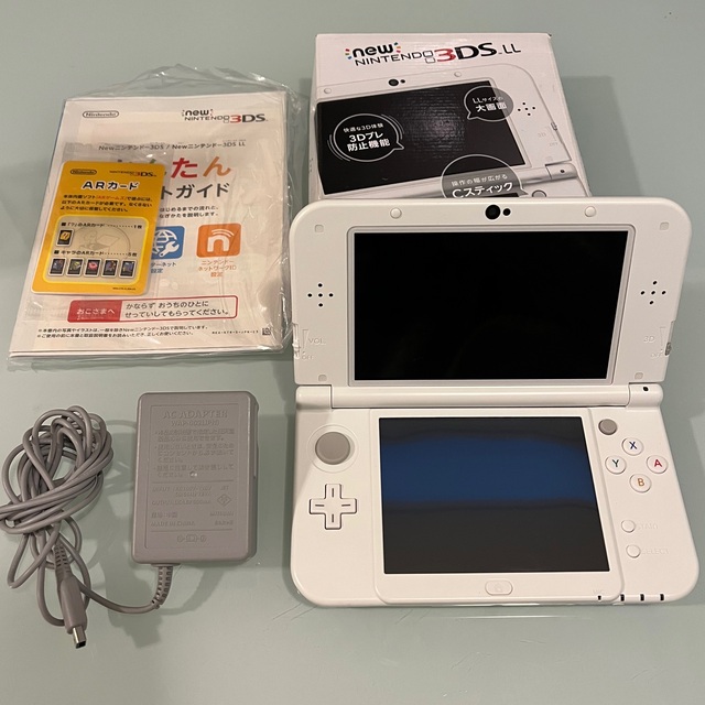 Nintendo NEW 3DS LLニンテンドー 本体 パールホワイト