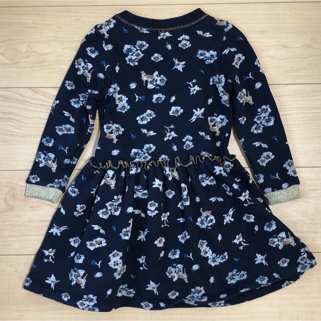 PETIT BATEAU(プチバトー)のプチバトー ワンピース 4ans キッズ/ベビー/マタニティのキッズ服女の子用(90cm~)(ワンピース)の商品写真