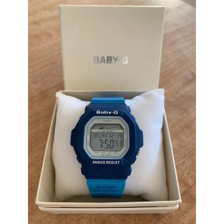 ベビージー(Baby-G)のBABY G shock  ネイビーxブルー コンビ(腕時計)