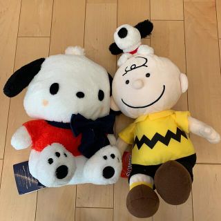 スヌーピー(SNOOPY)の★新品★ 値下げぬいぐるみ サンリオ/ポチャッコ　スヌーピー/チャーリーブラウン(ぬいぐるみ)